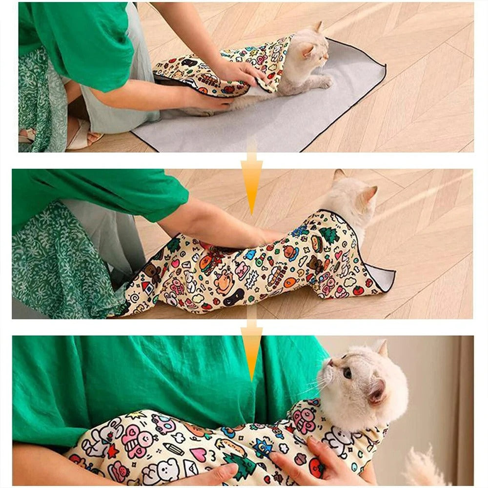 Cat Grooming Wrap
