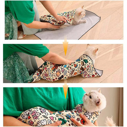 Cat Grooming Wrap