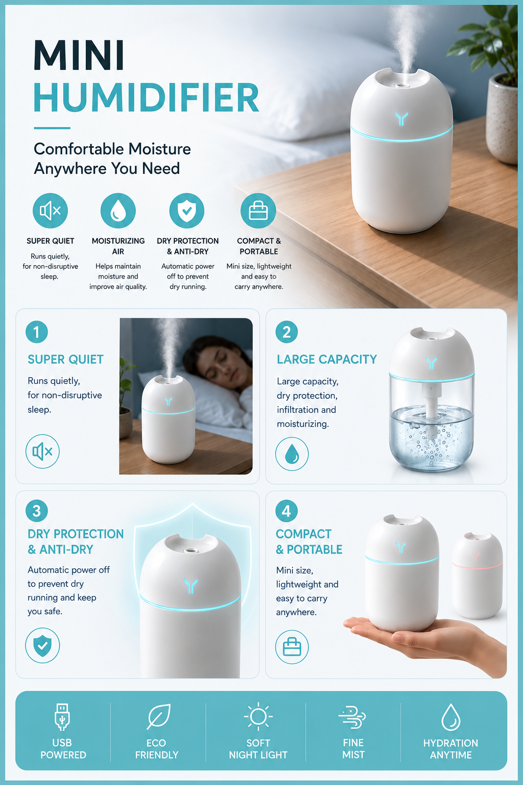 Bedside Humidifier