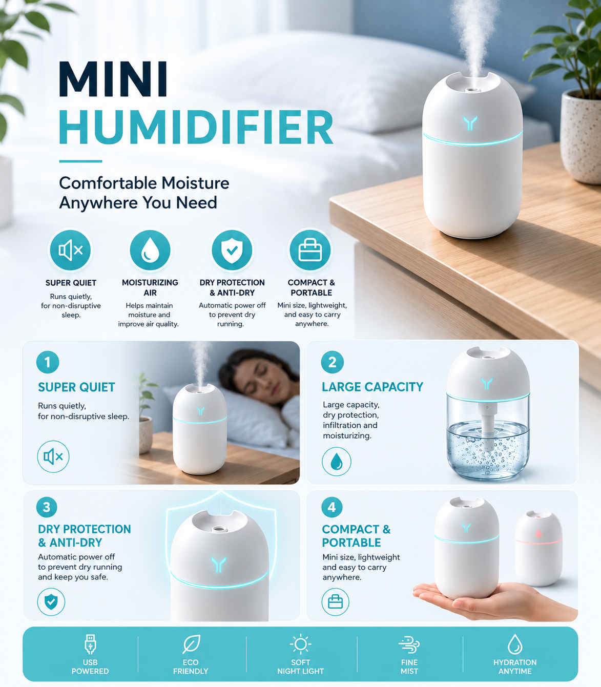 Bedside Humidifier