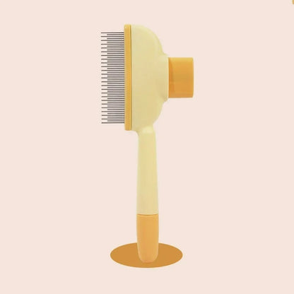 Self-Cleaning Grooming Comb