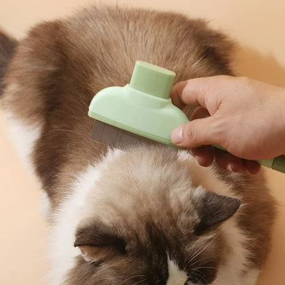 Self-Cleaning Grooming Comb