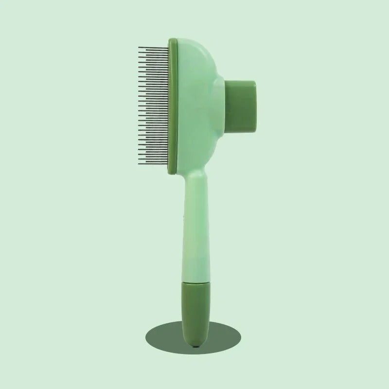 Self-Cleaning Grooming Comb